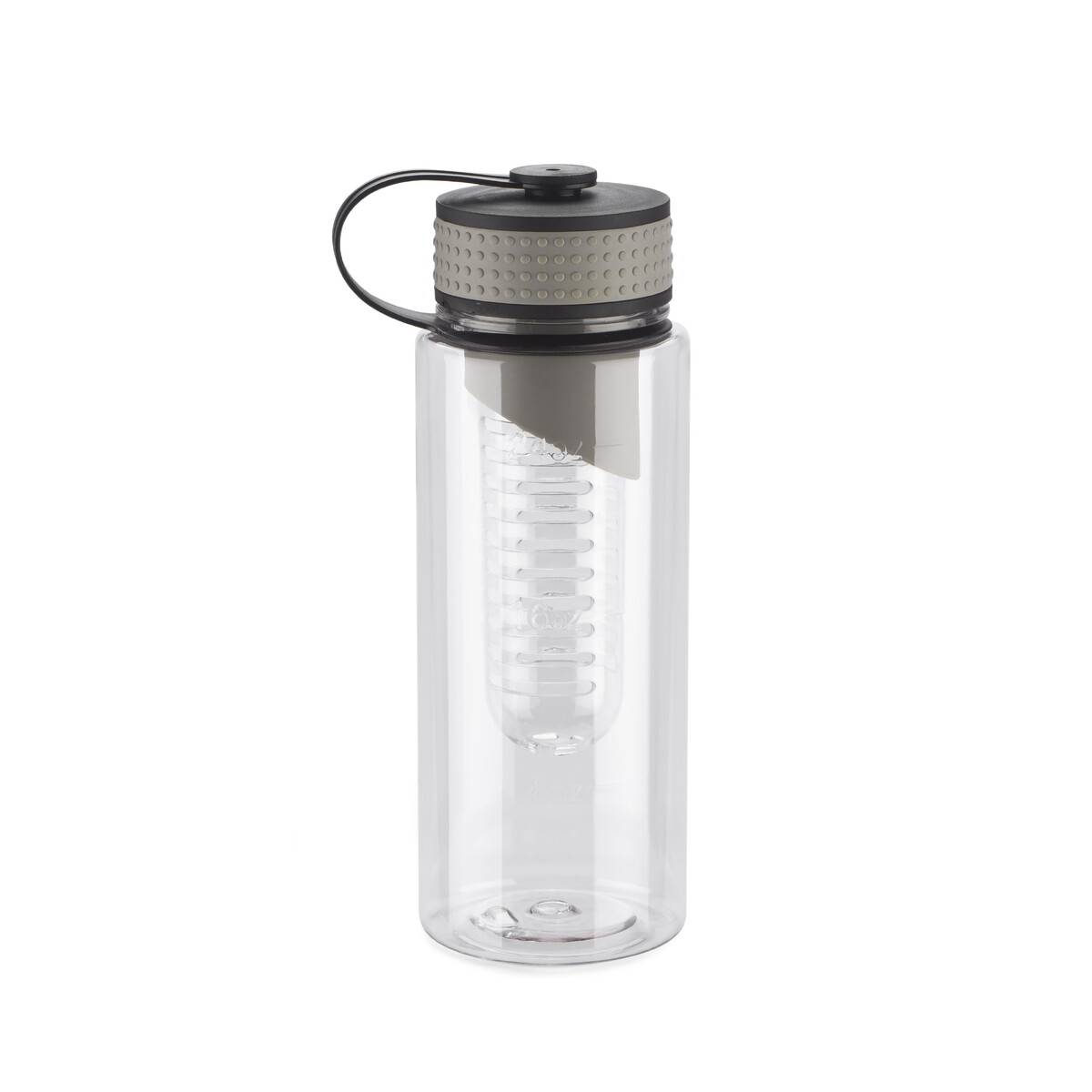 Bidon z wkładem na owoce FRUGT 800 ml - szary 16222-14