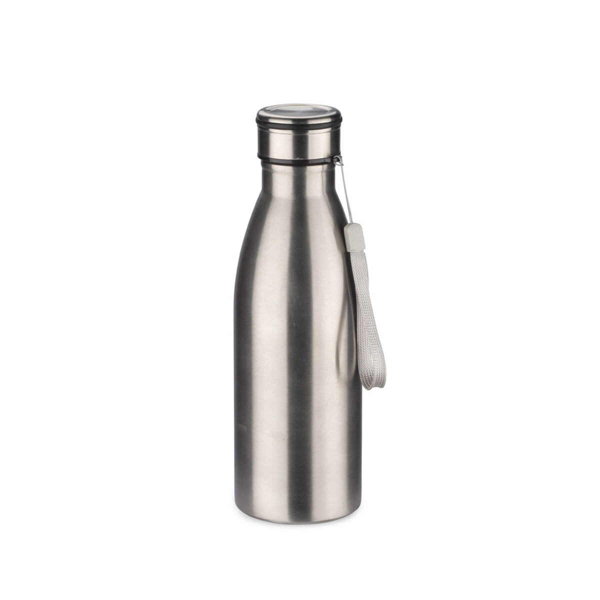 Butelka stalowa KONRA 600 ml - srebrna 16235-00