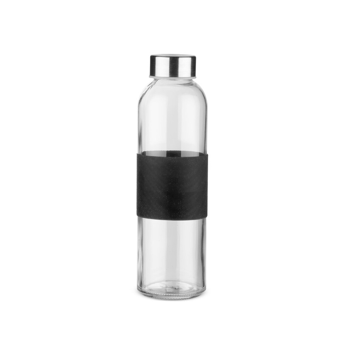 Butelka szklana GLASSI 510 ml - czarna 16207-02