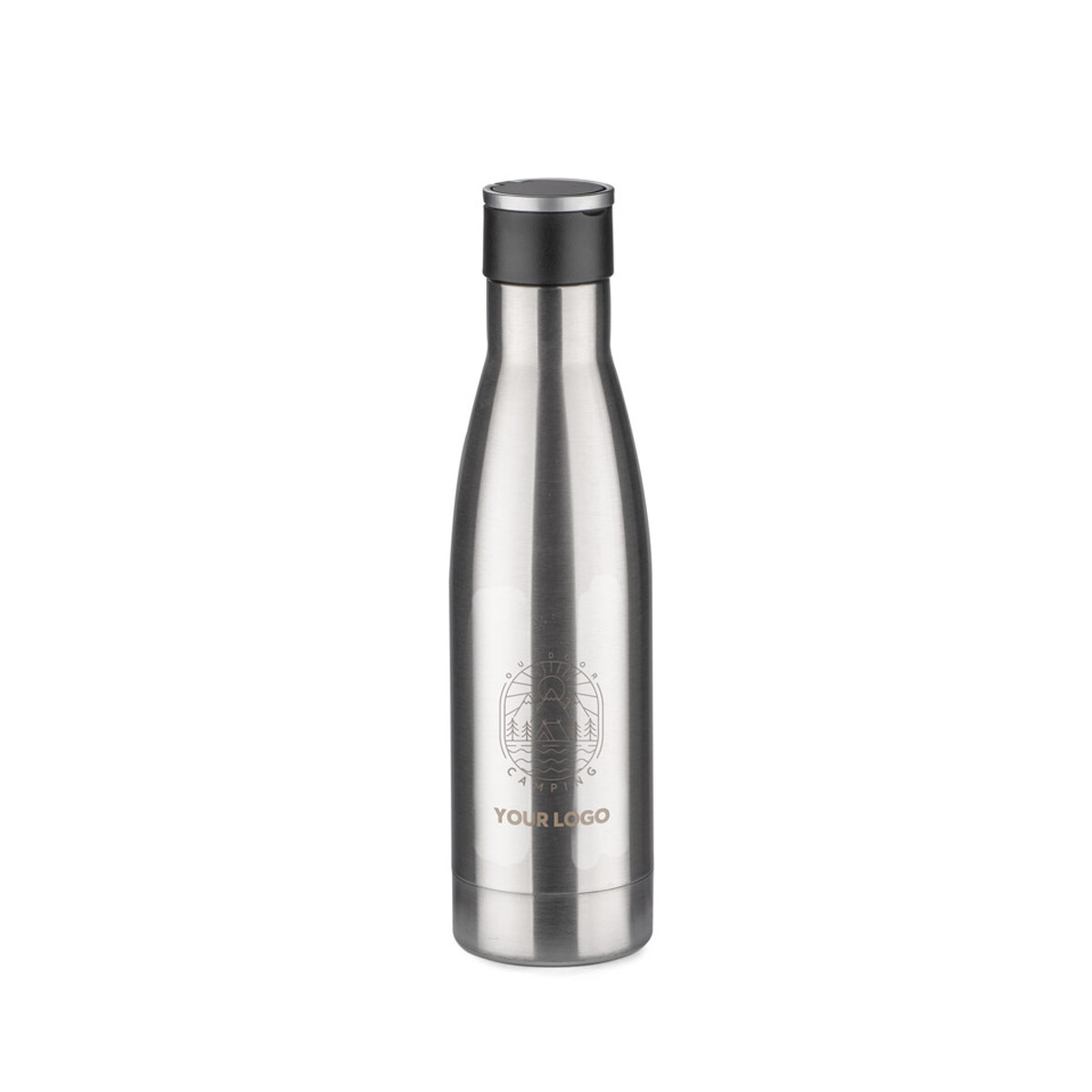 Butelka termiczna BONITA 500 ml - srebrna 16039-00
