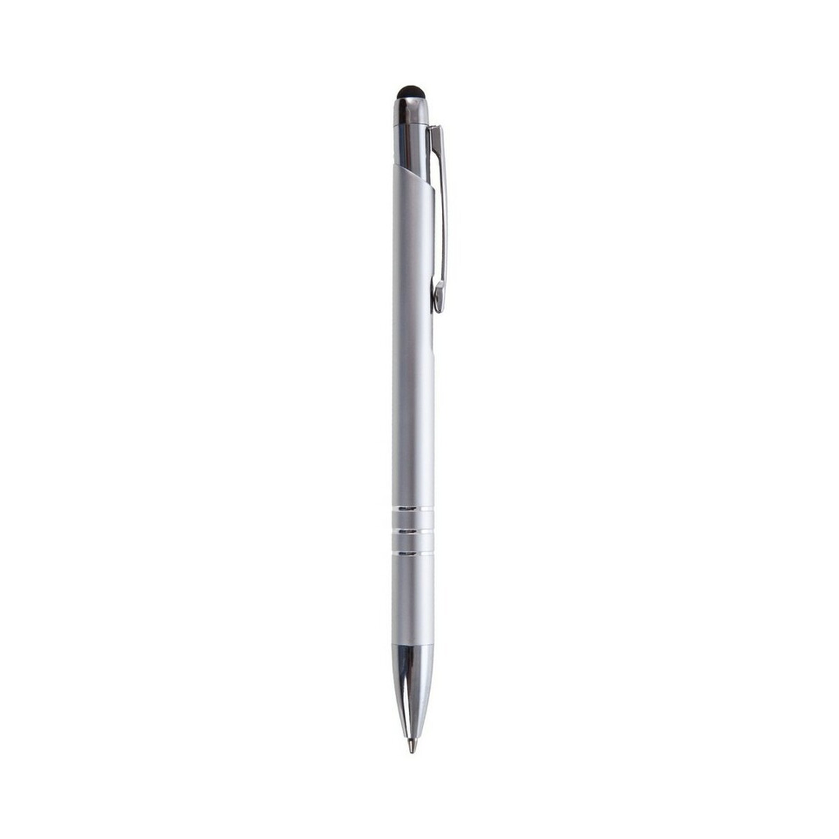 Długopis, touch pen | Zachary - srebrny V1701-32_AAA01