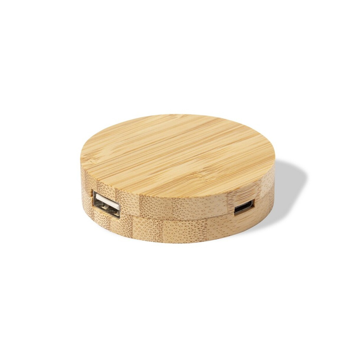 Bambusowy hub USB i USB typu C - neutralny V1142-00_AAA01