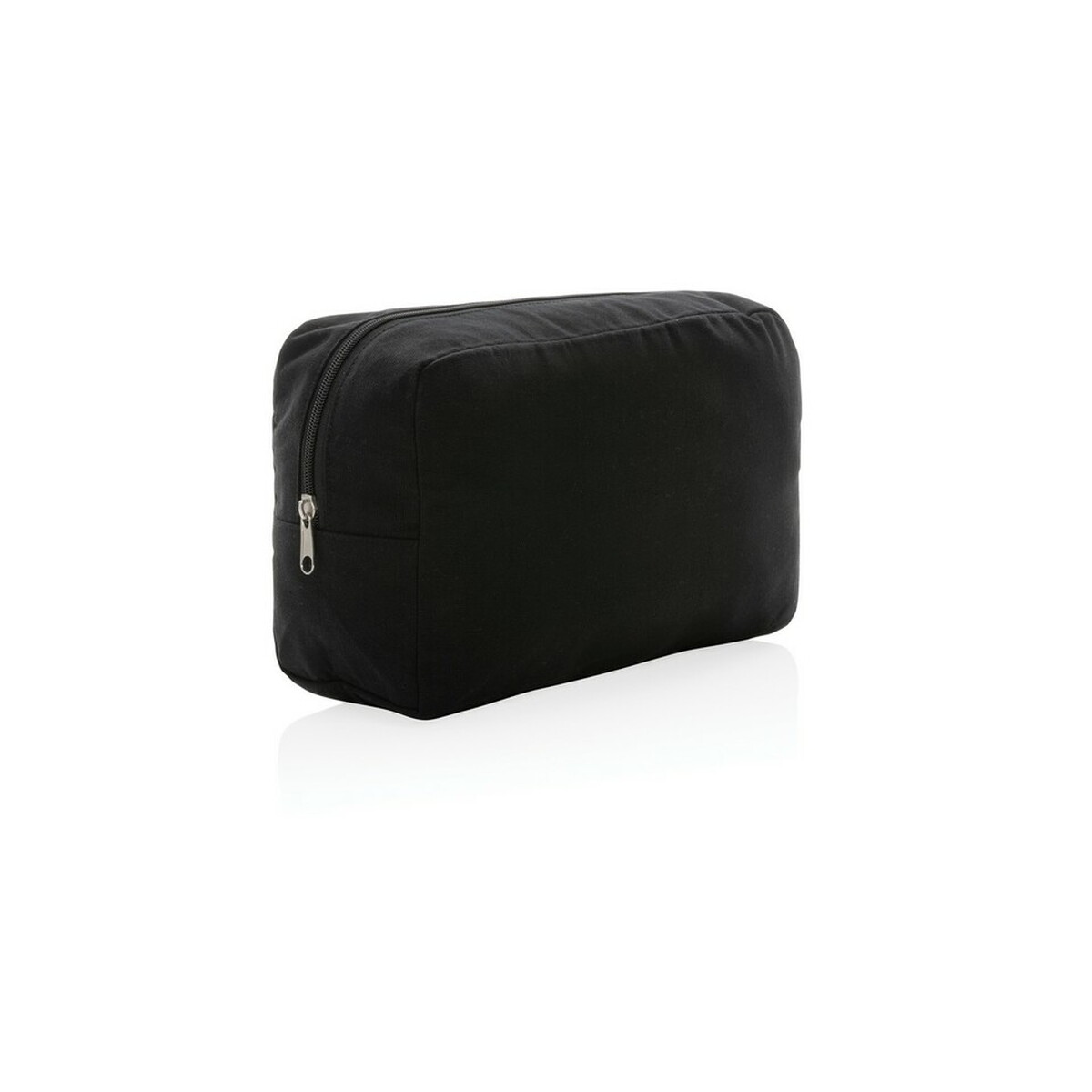Kosmetyczka Impact AWARE™, niebarwiona bawełna z recyklingu - czarna P820.781__B_1