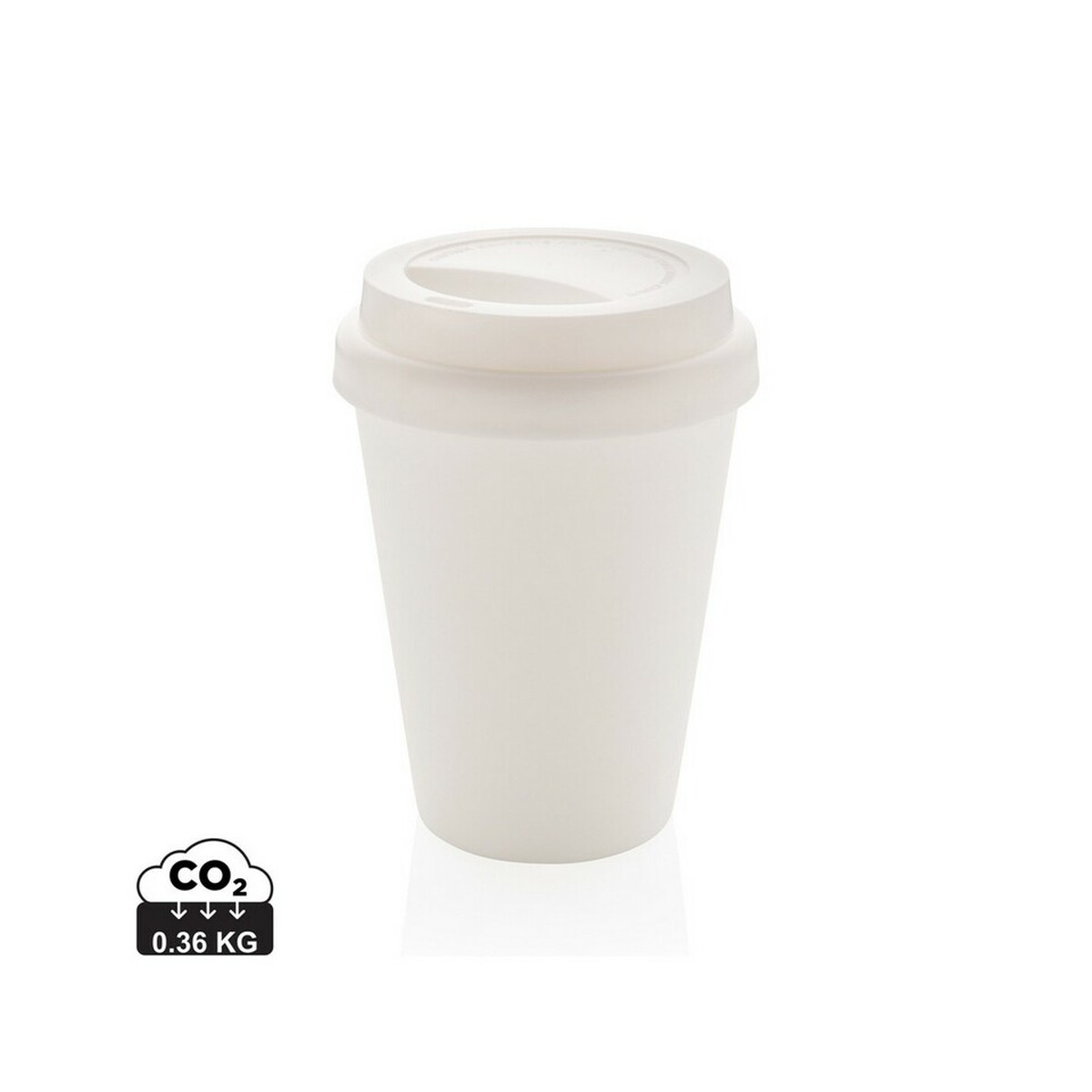 Kubek podróżny 300 ml - biały P432.693_S_0
