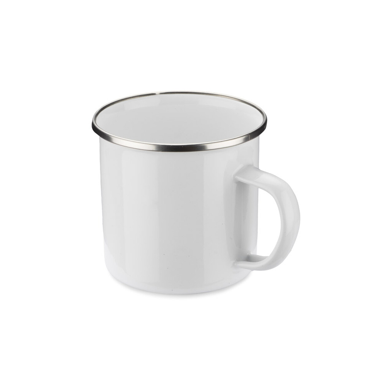 Kubek emaliowany SUBLIM 380 ml - biały 16025-01