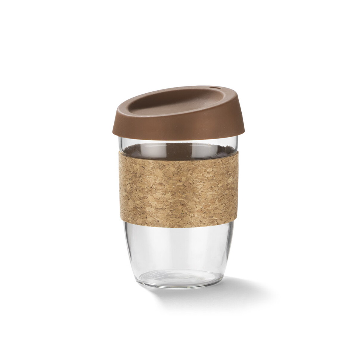 Kubek szklany SKLO 380 ml - brązowy 16009-09