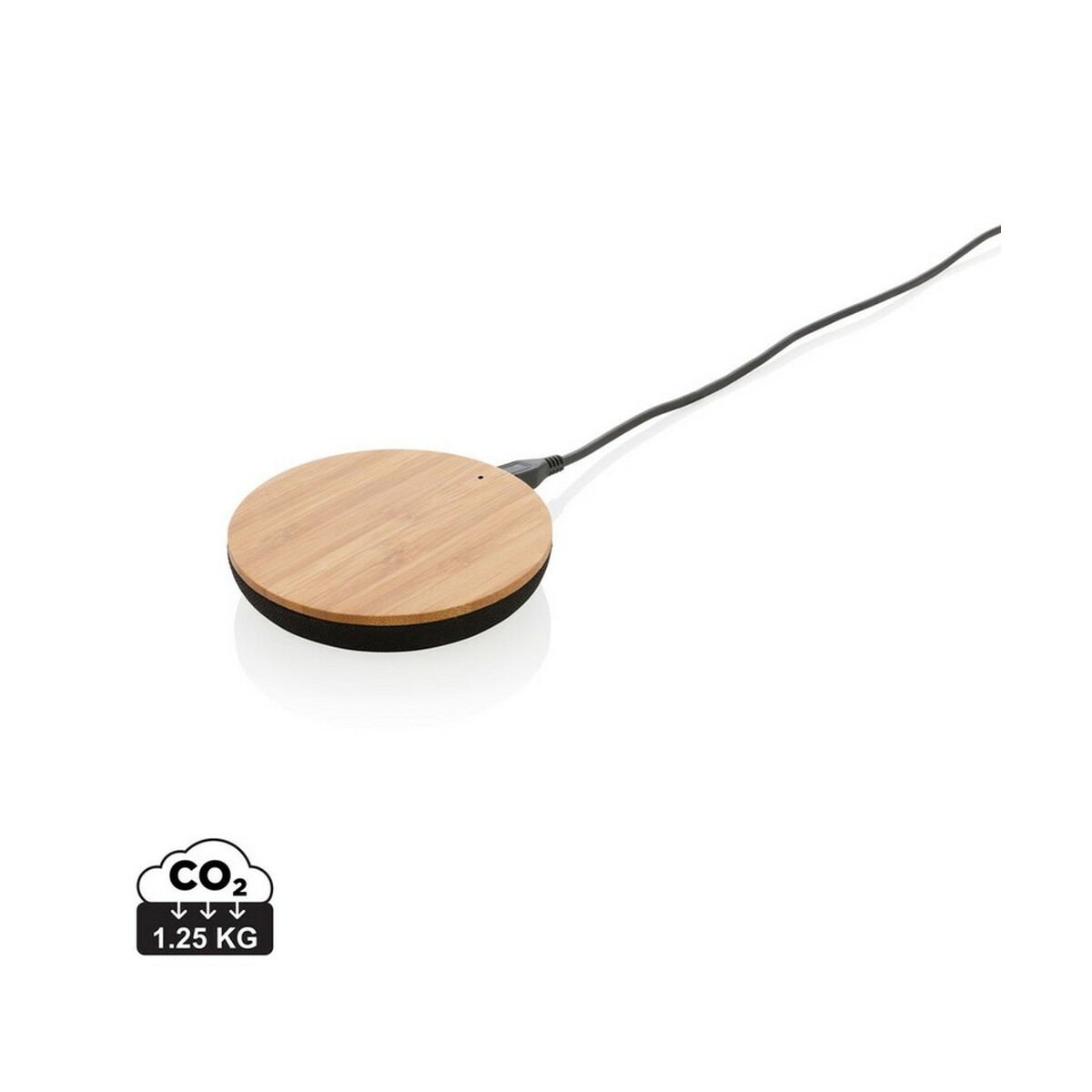 Bambusowa ładowarka bezprzewodowa 5W Bamboo X - brązowa P308.279_S_0
