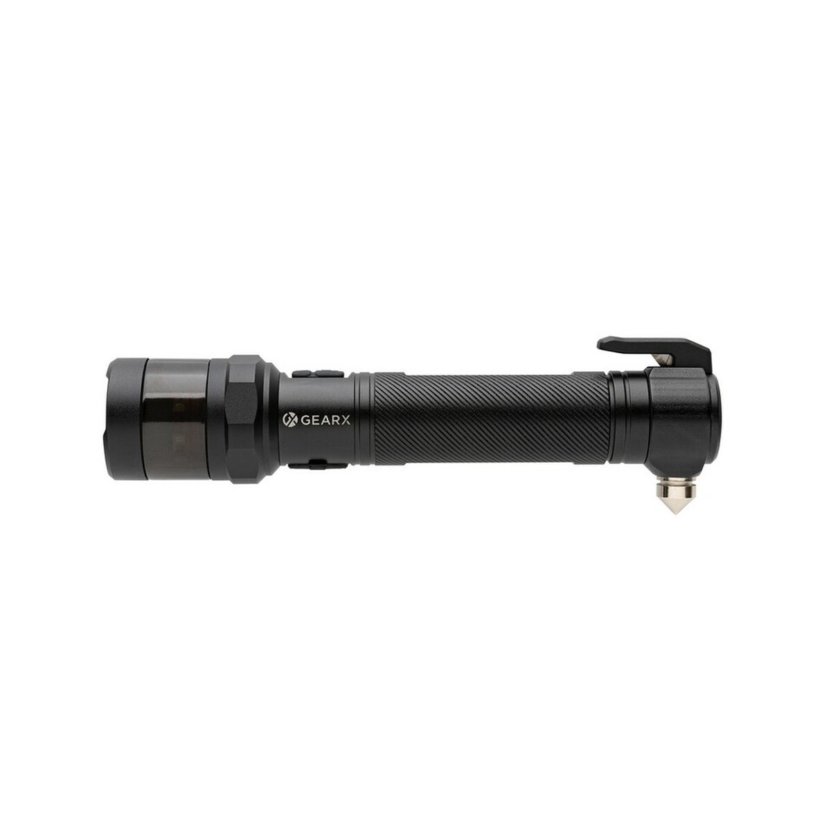 Latarka bezpieczeństwa Gear X, aluminium z recyklingu - czarna P513.321__B_1