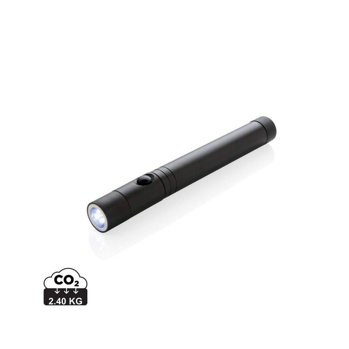 Latarka teleskopowa 3 LED z magnesem - czarna P513.651_S_0
