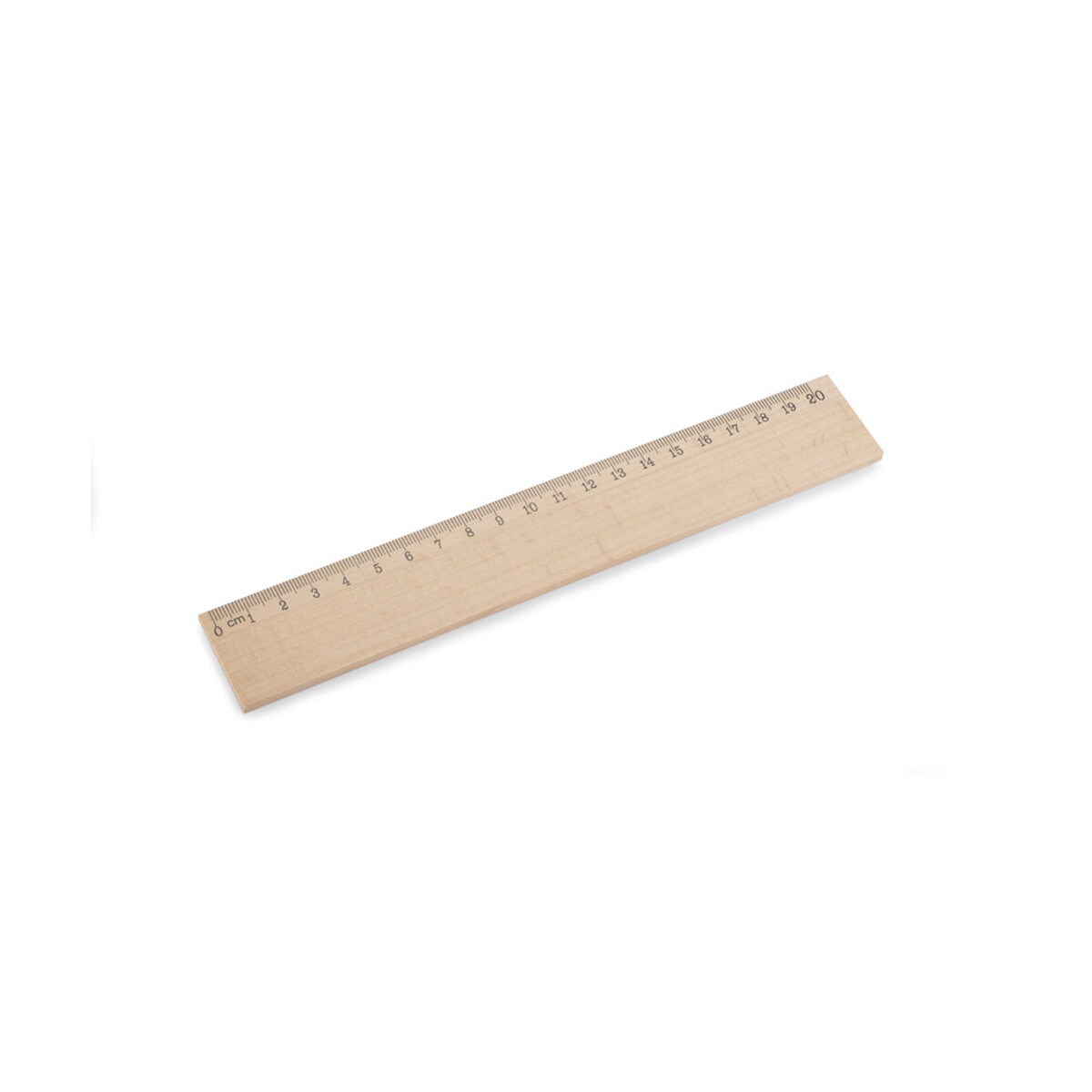 Linijka drewniana 20 cm DALJO - naturalna 17905-17