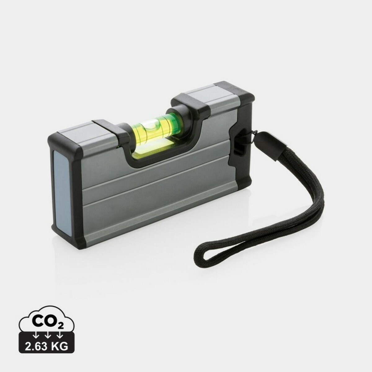 Poziomica kieszonkowa - szara P221.652_S_0