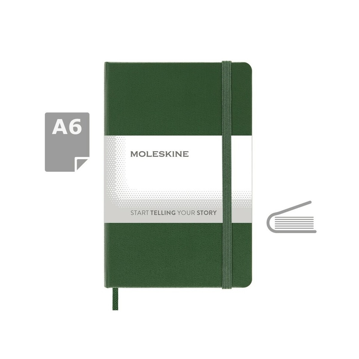 MOLESKINE Notatnik ok. A6 - khaki VM202-25_AAA00