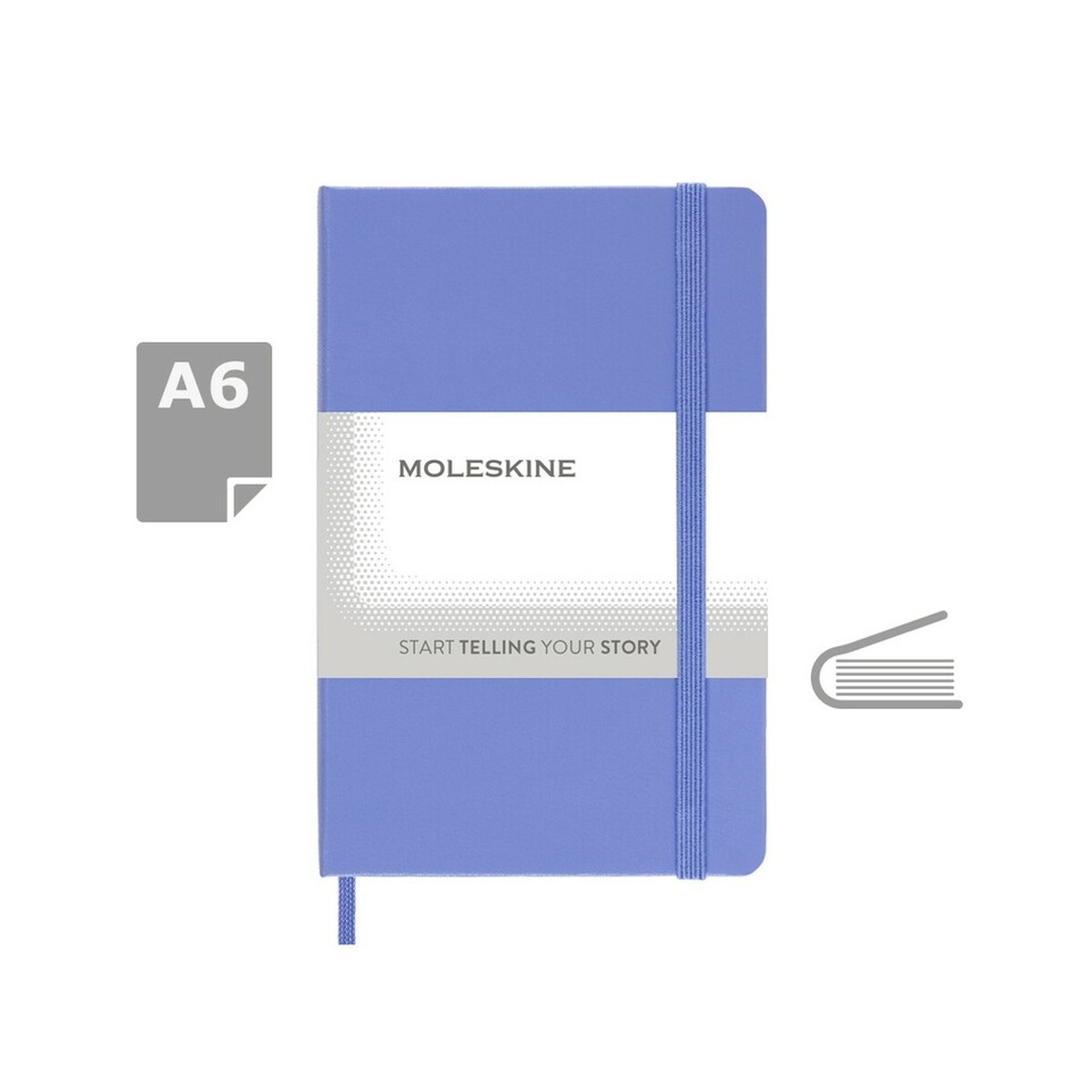 MOLESKINE Notatnik ok. A6 - niebieski VM202-11_AAA00