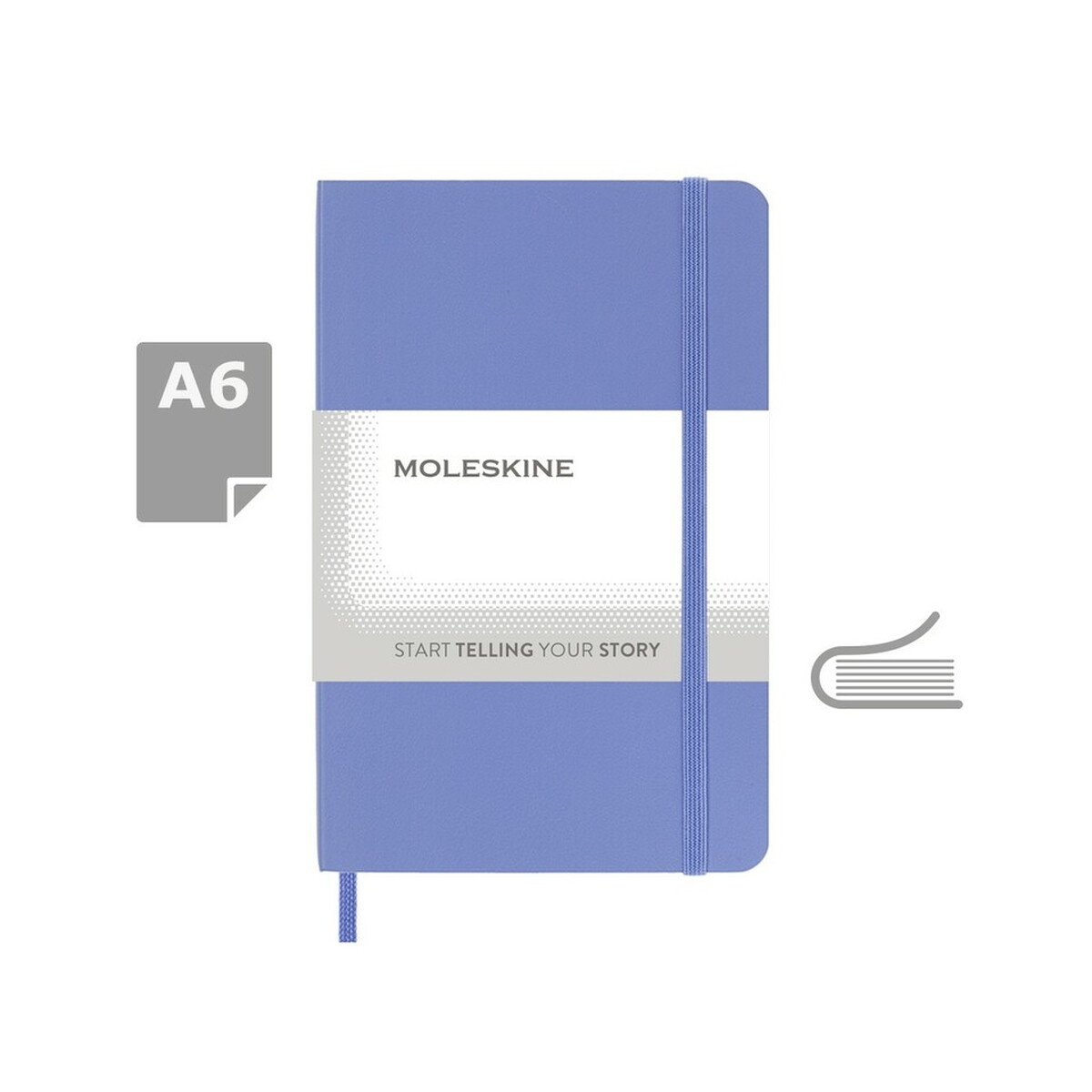 MOLESKINE Notatnik ok. A6 - niebieski VM205-11_AAA00