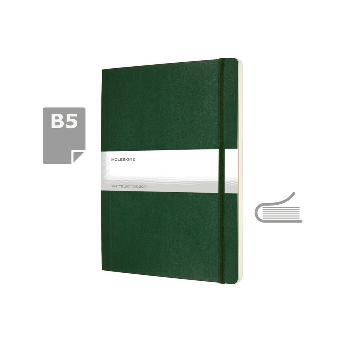 MOLESKINE Notatnik ok. B5 - khaki VM402-25_AAA00