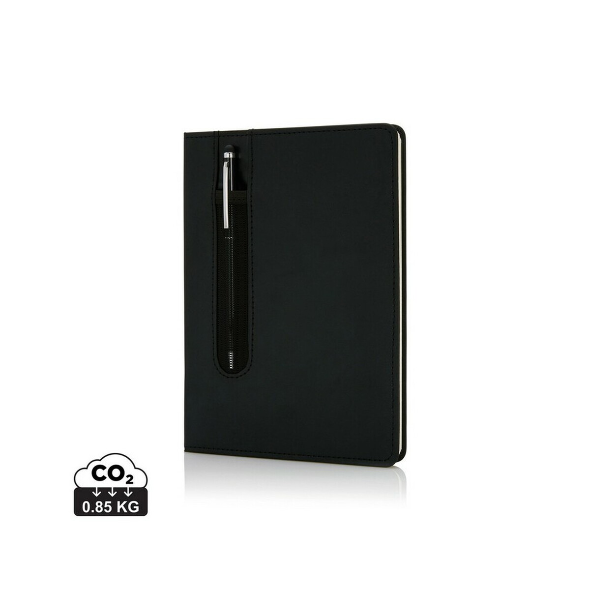 Notatnik A5 Deluxe, touch pen - czarny P773.311_S_0
