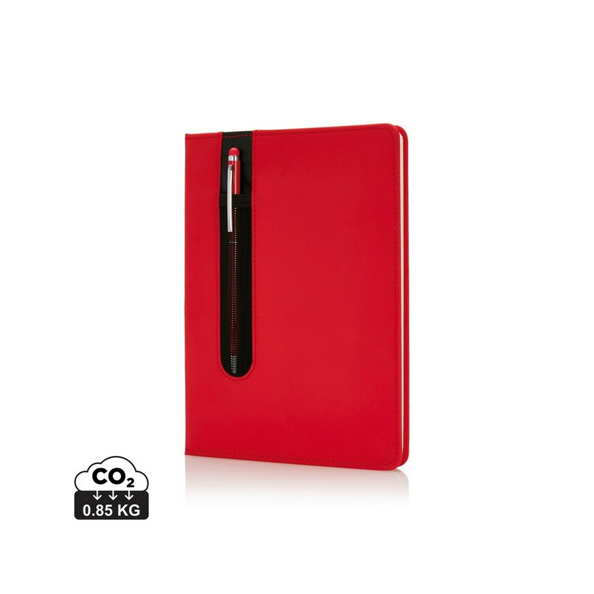Notatnik A5 Deluxe, touch pen - czerwony P773.314_S_0