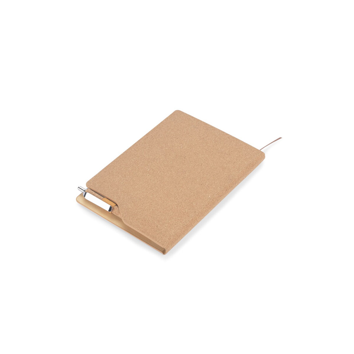 Notes korkowy z długopisem TESSO A5 - naturalny 18009-17