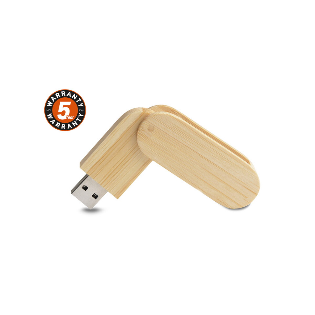 Pamięć USB bambusowa STALK 16 GB - naturalna 44072