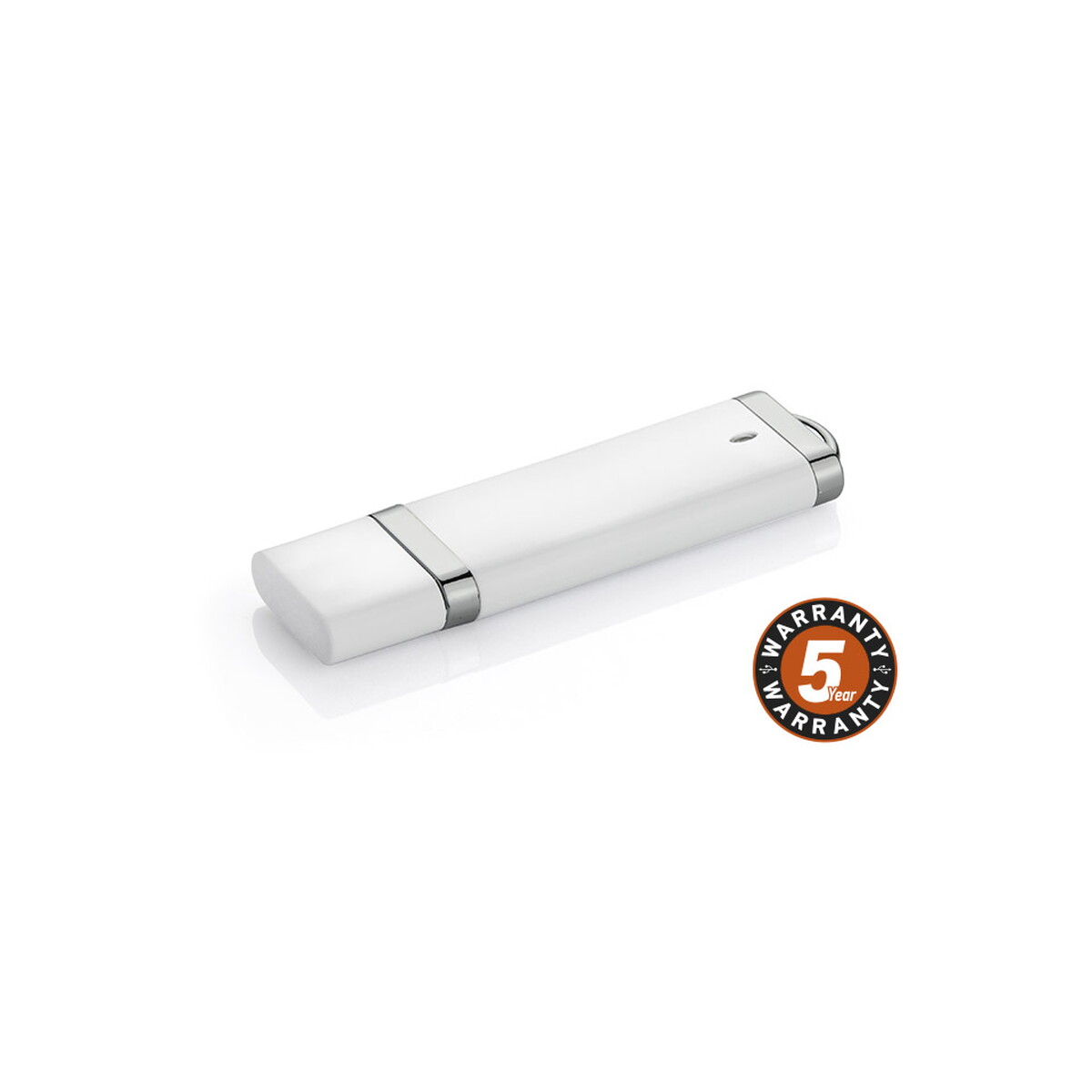 Pamięć USB BRIS 8 GB - biała 44081-01