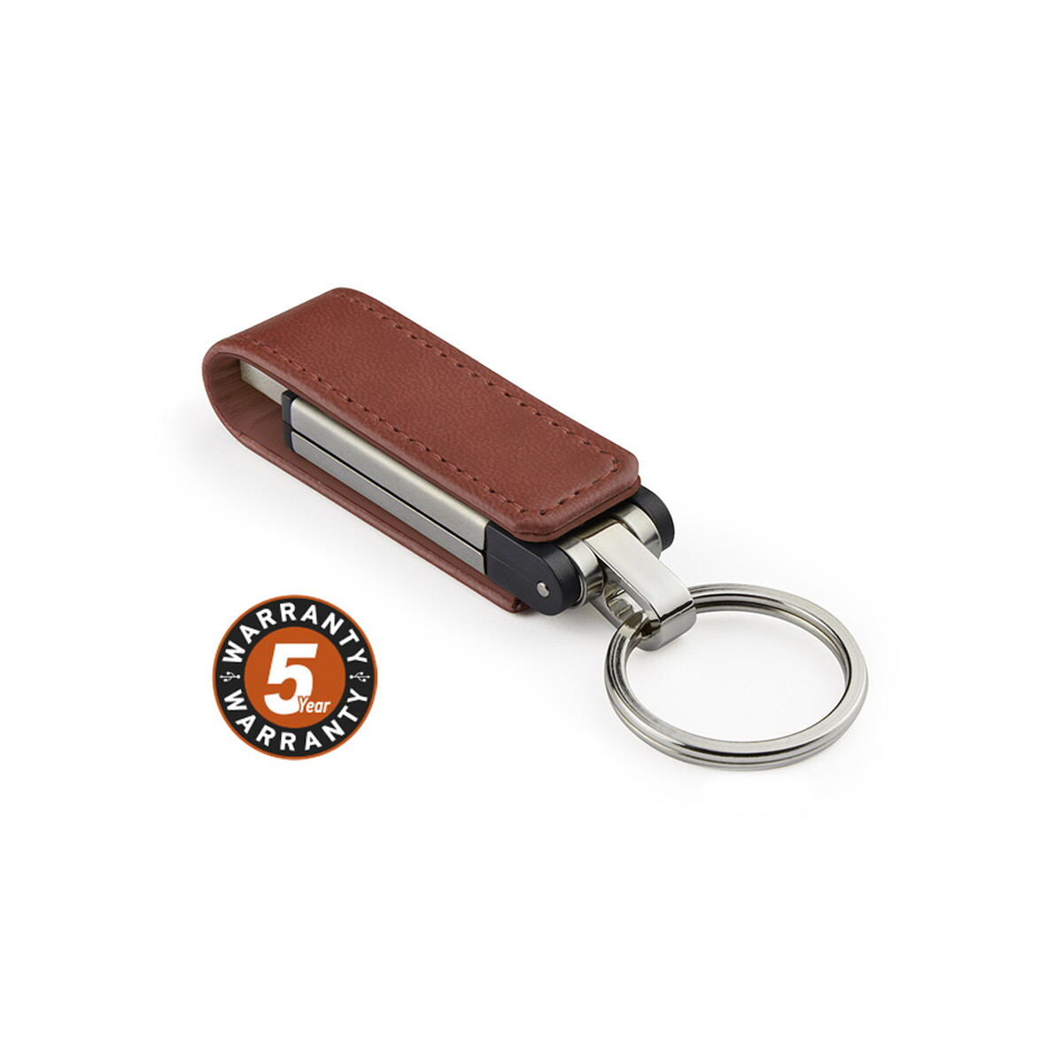 Pamięć USB BUDVA 16 GB - brązowa 44052-09