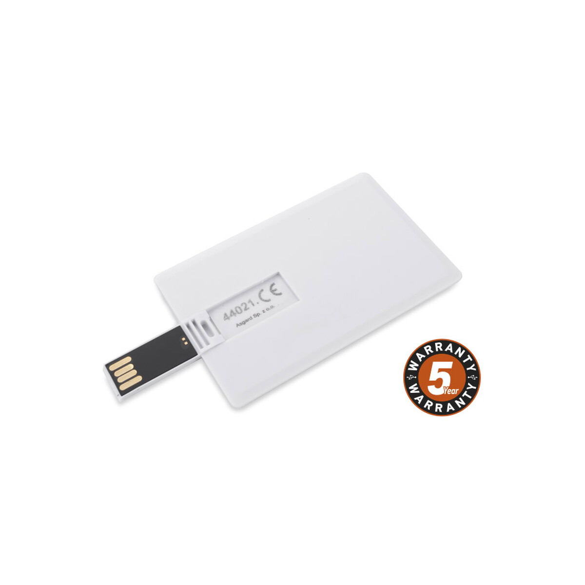 Pamięć USB KARTA 8 GB - biała 44021