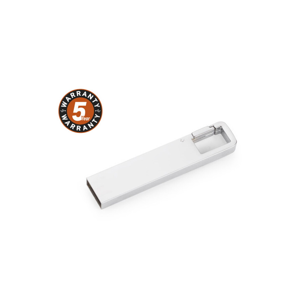 Pamięć USB TORINO 16 GB - srebrna 44086-00