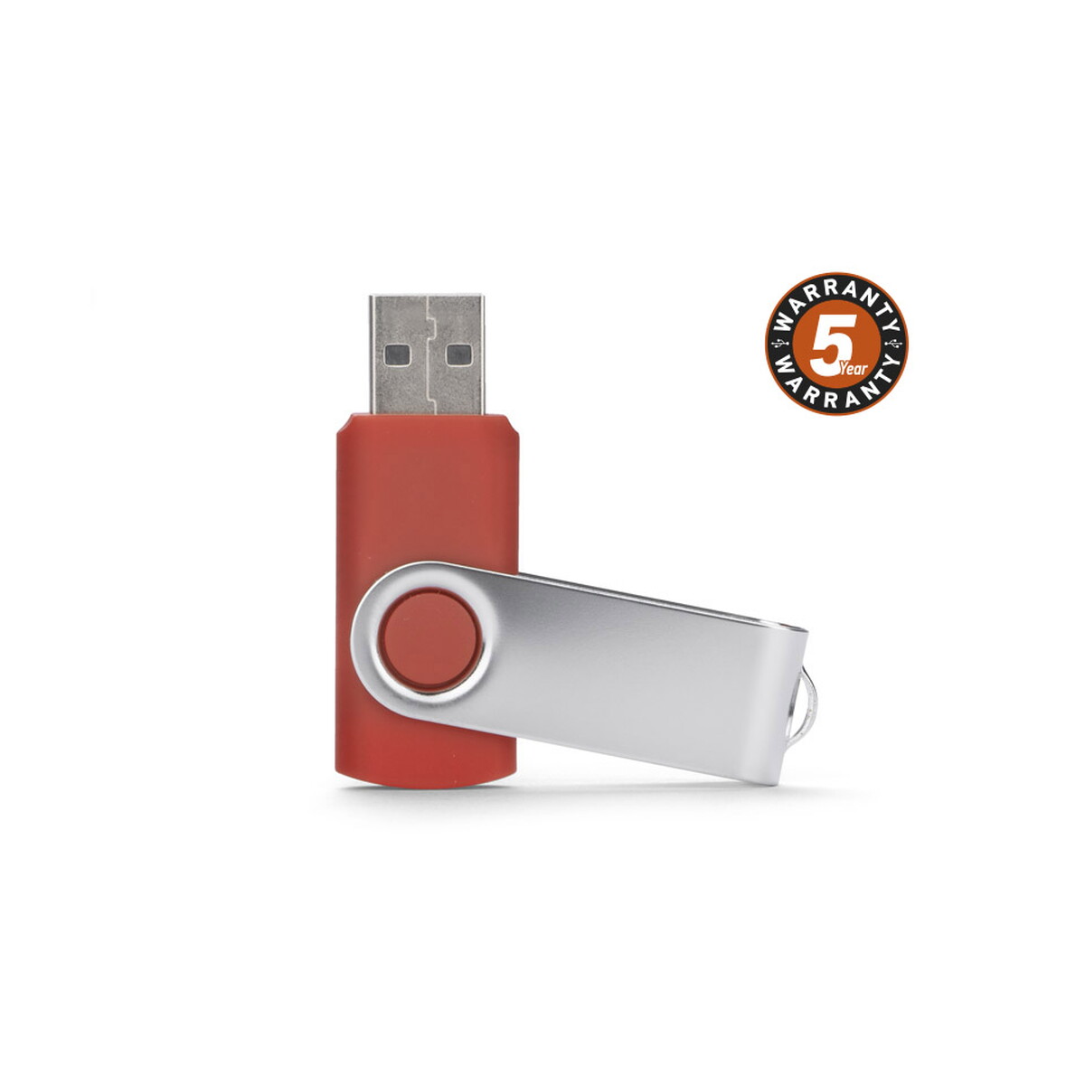 Pamięć USB TWISTER 4 GB - czerwona 44010-04
