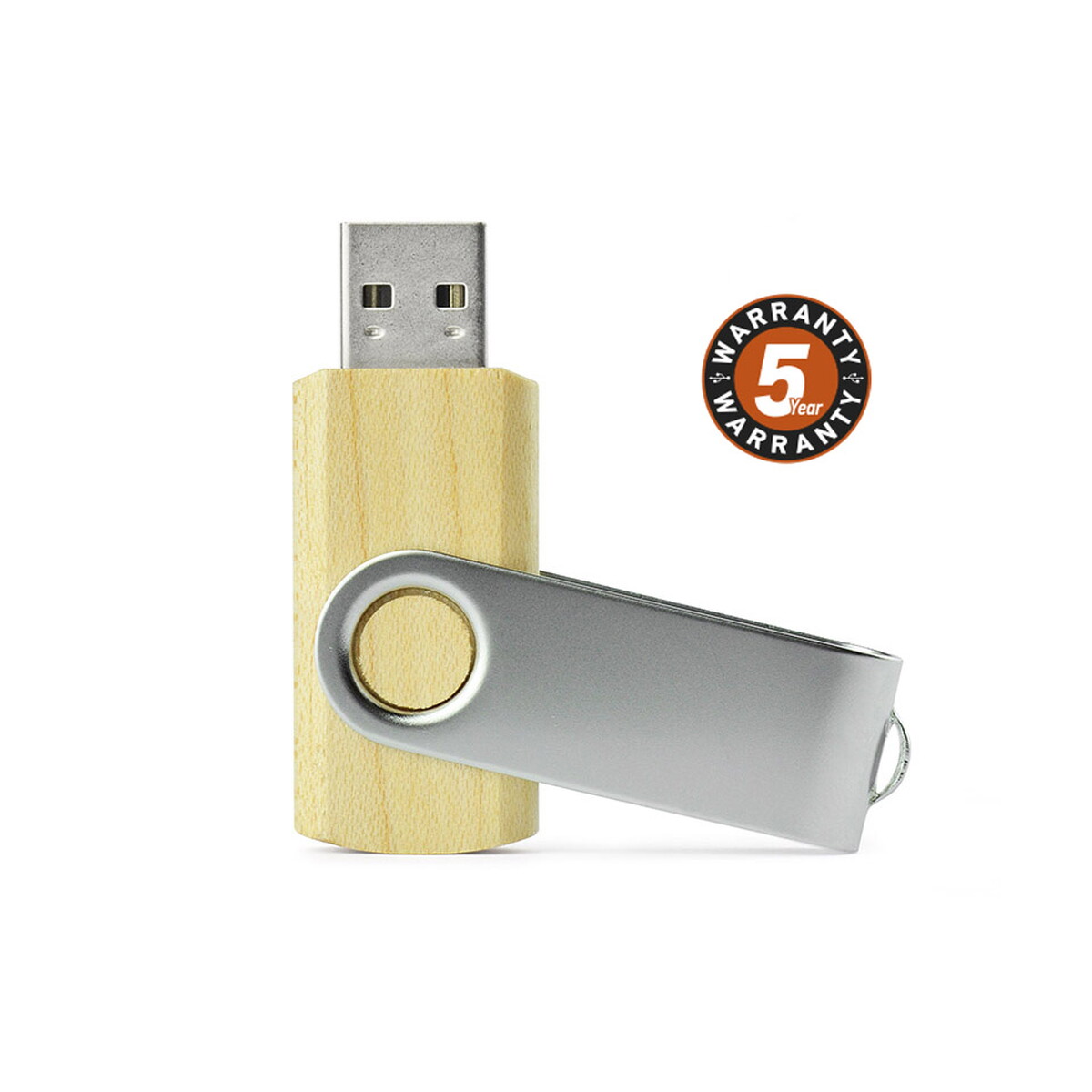 Pamięć USB TWISTER MAPLE 16 GB - brązowa 44016