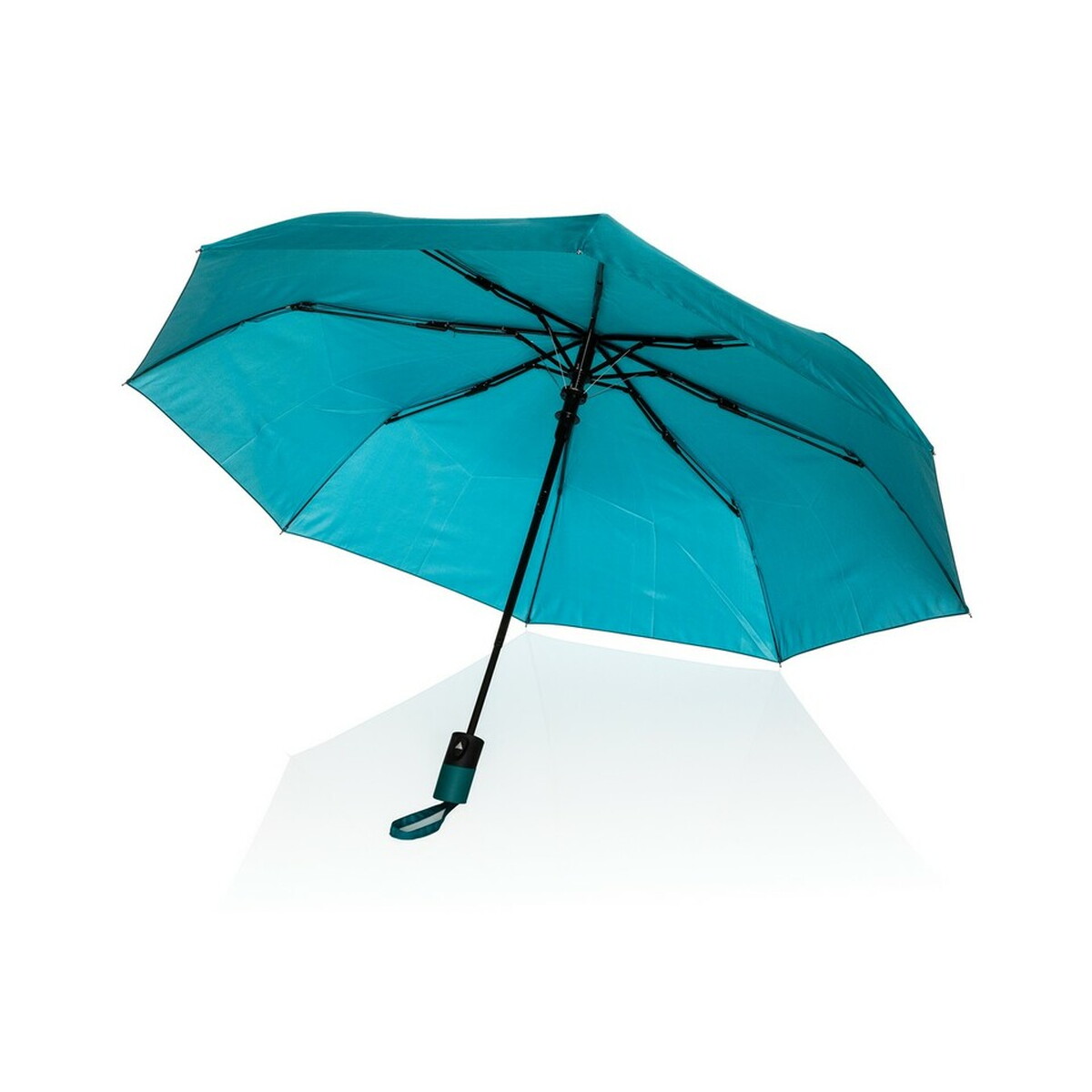 Mały parasol automatyczny 21" Impact AWARE™ RPET - zielony P850.437__B_1