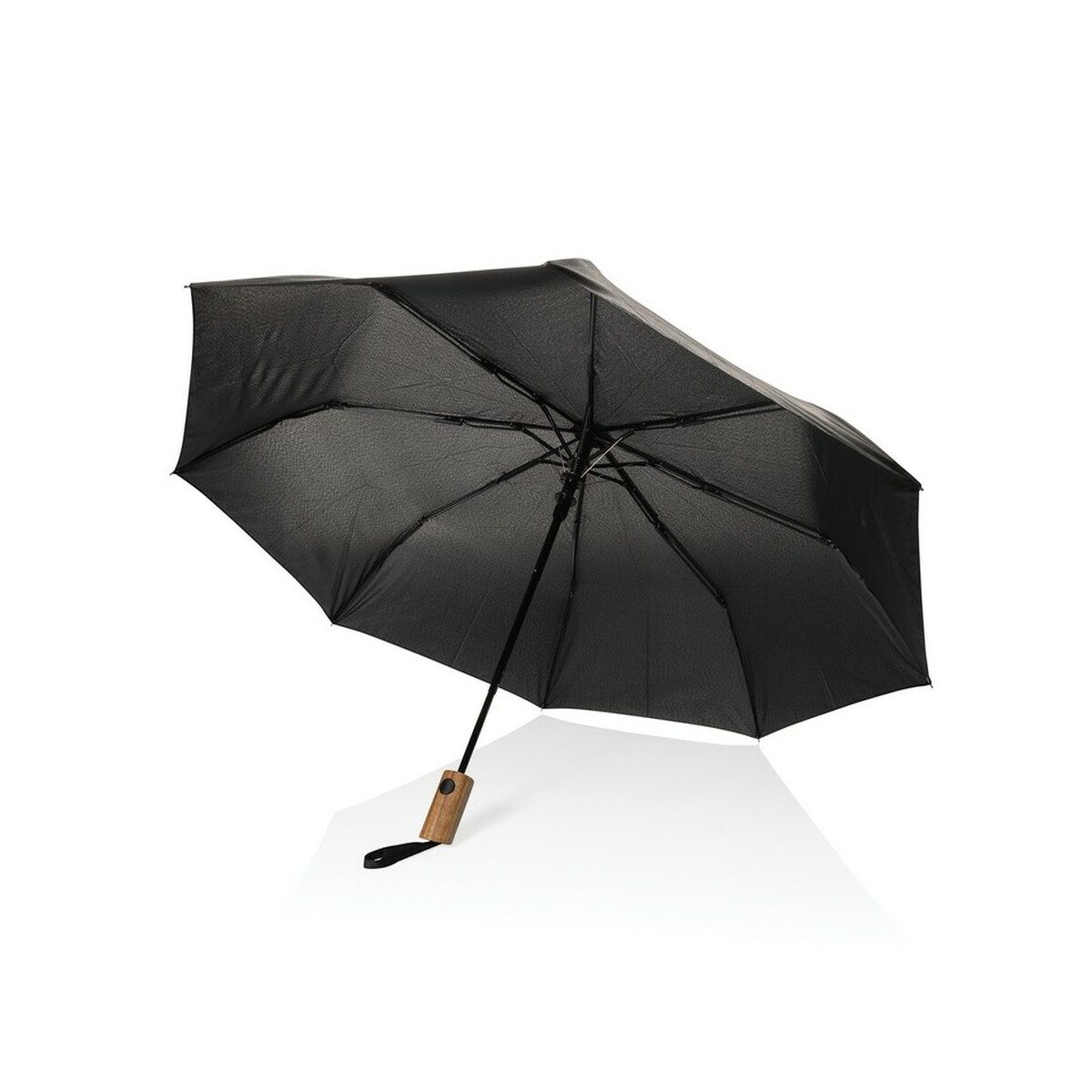 Mały parasol automatyczny 21" Kaycey AWARE™ RPET - czarny P850.7001__B_1