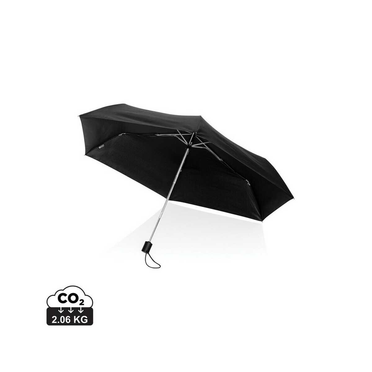 Parasol automatyczny 20.5" Swiss Peak AWARE™ RPET - czarny P850.321_S_0