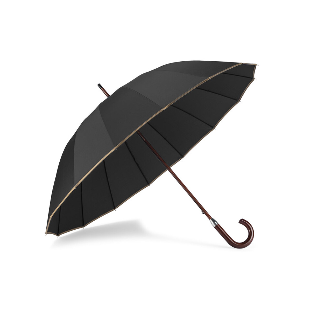 Parasol EVITA 16 panelowy - czarny 37030-02