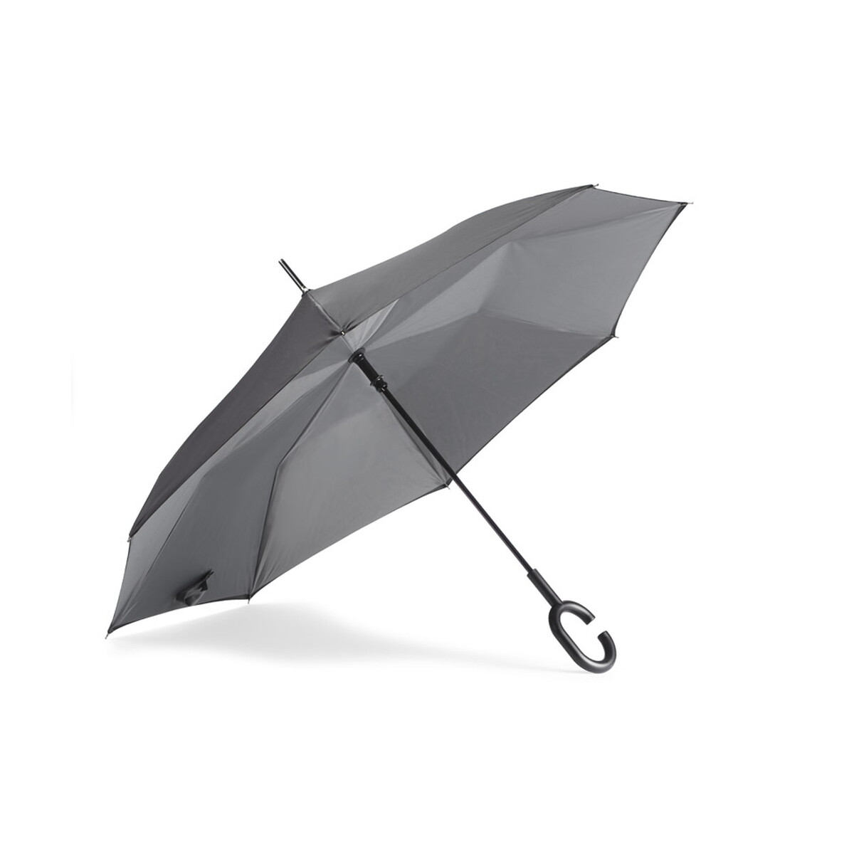 Parasol REVERS - grafitowy 37041-15