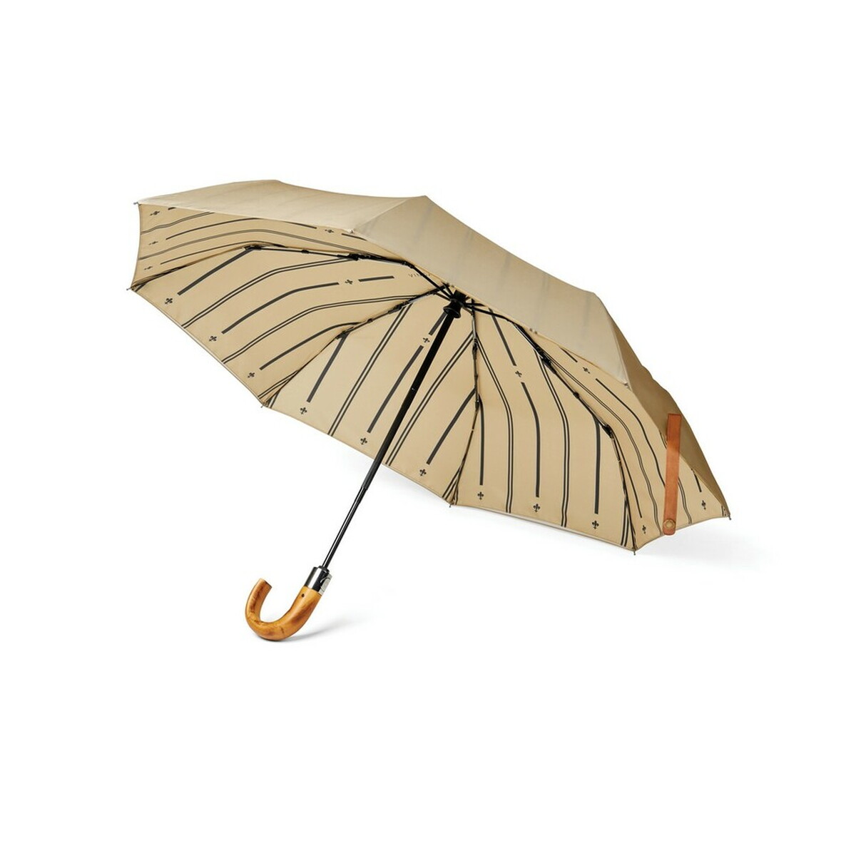 Składany parasol 21" VINGA Bosler AWARE™ RPET - beżowy VG480-19_V850019__B_1