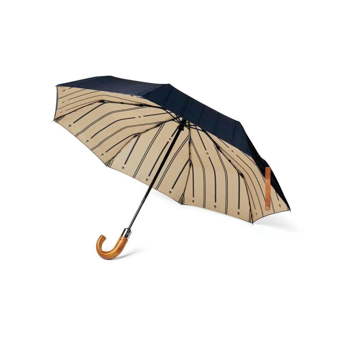 Składany parasol 21" VINGA Bosler AWARE™ RPET - niebieski VG480-04_V850015__B_1