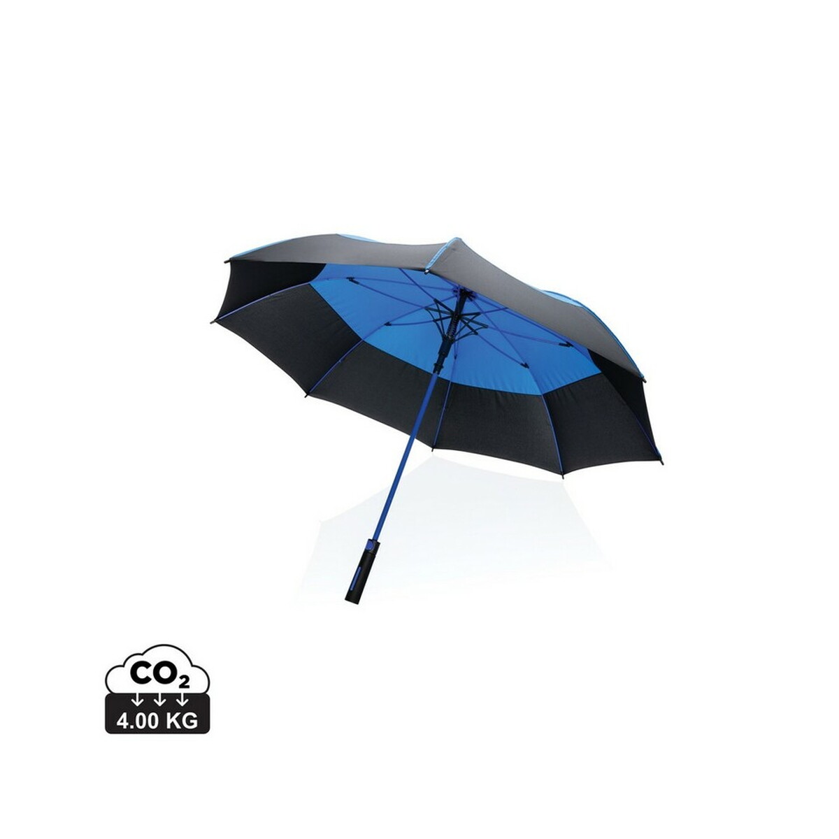 Parasol sztormowy 27", automatyczny Impact AWARE™ rPET - niebieski P850.685_S_0