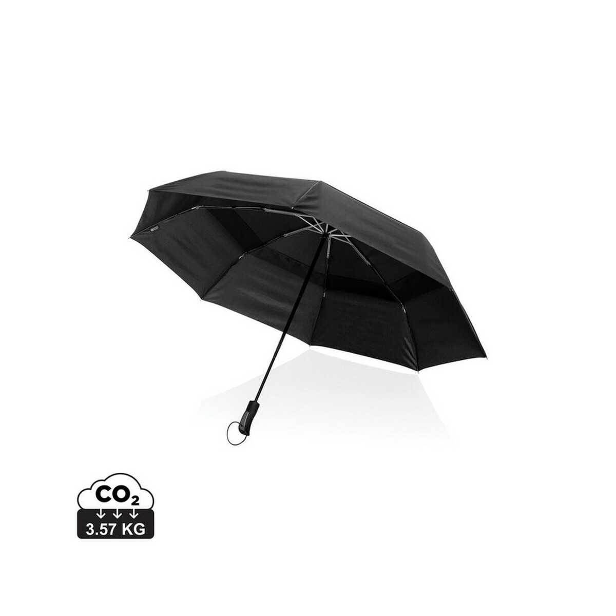 Parasol sztormowy 27" Swiss Peak AWARE™ RPET - czarny P850.331_S_0
