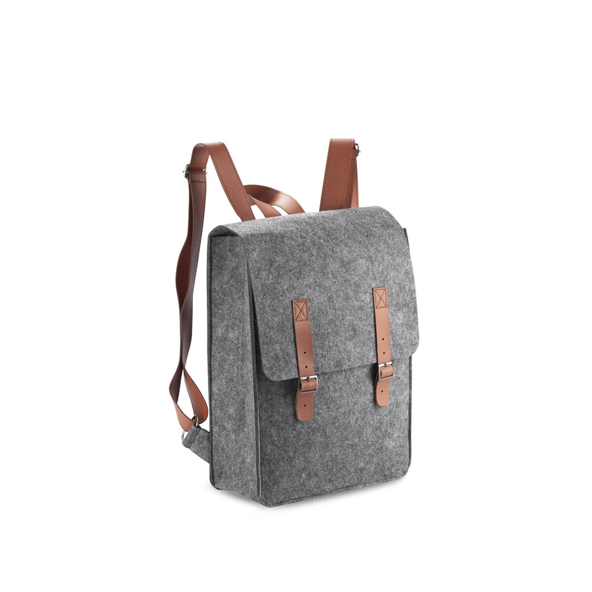 Plecak filcowy rPET FELT2GO - szary 20706-14