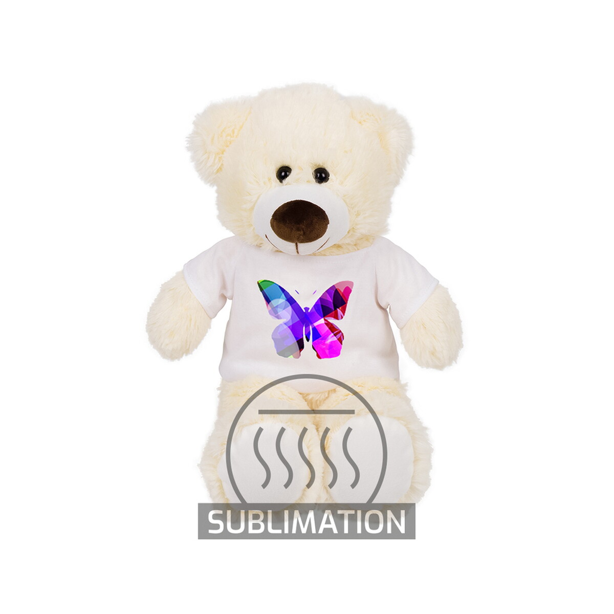Pluszowy miś | Bernie Cream Junior - biały HE310-02_AAA00