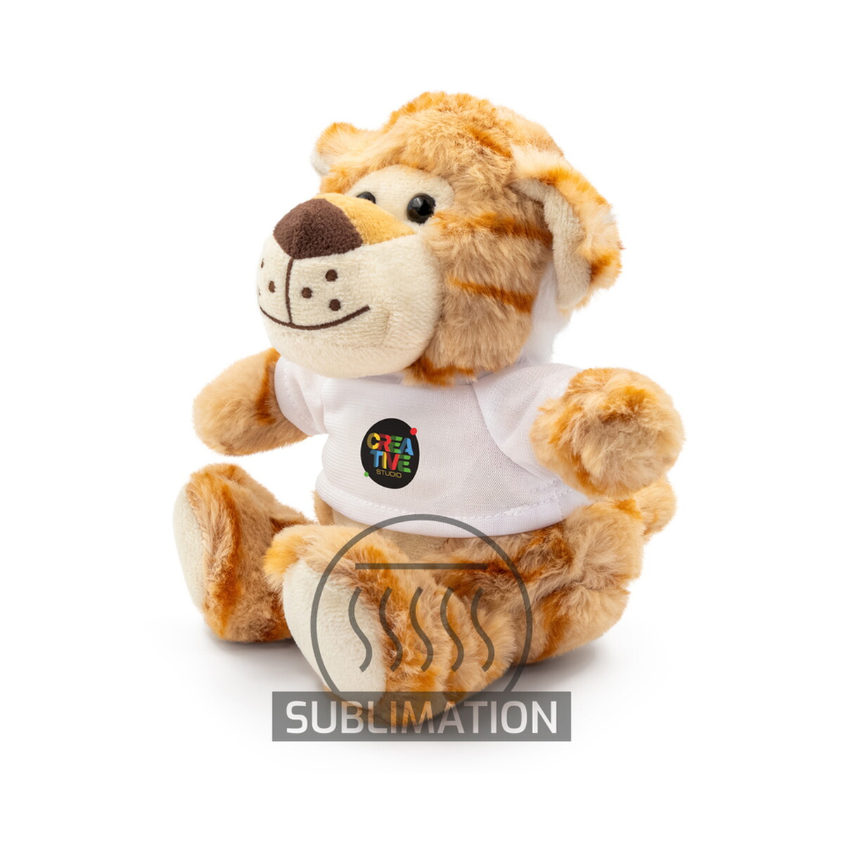 Pluszowy tygrys | Damon - jasnobrązowy HE281-18_AAA00
