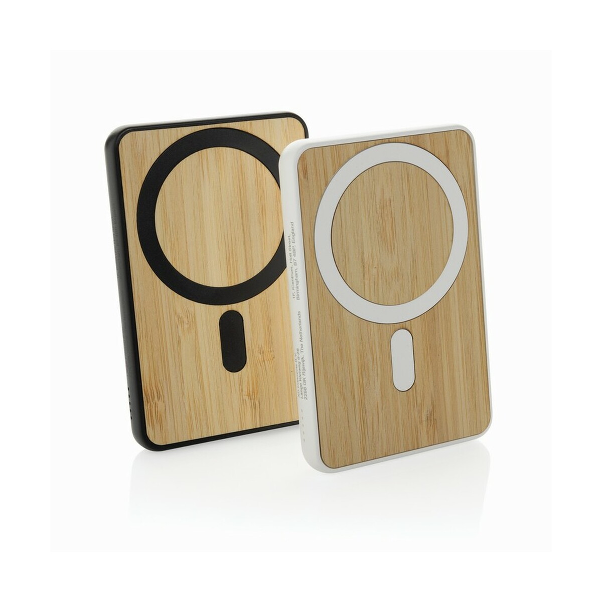 Magnetyczny bezprzewodowy power bank 5000 mAh 5W - czarny P322.9001__G_300