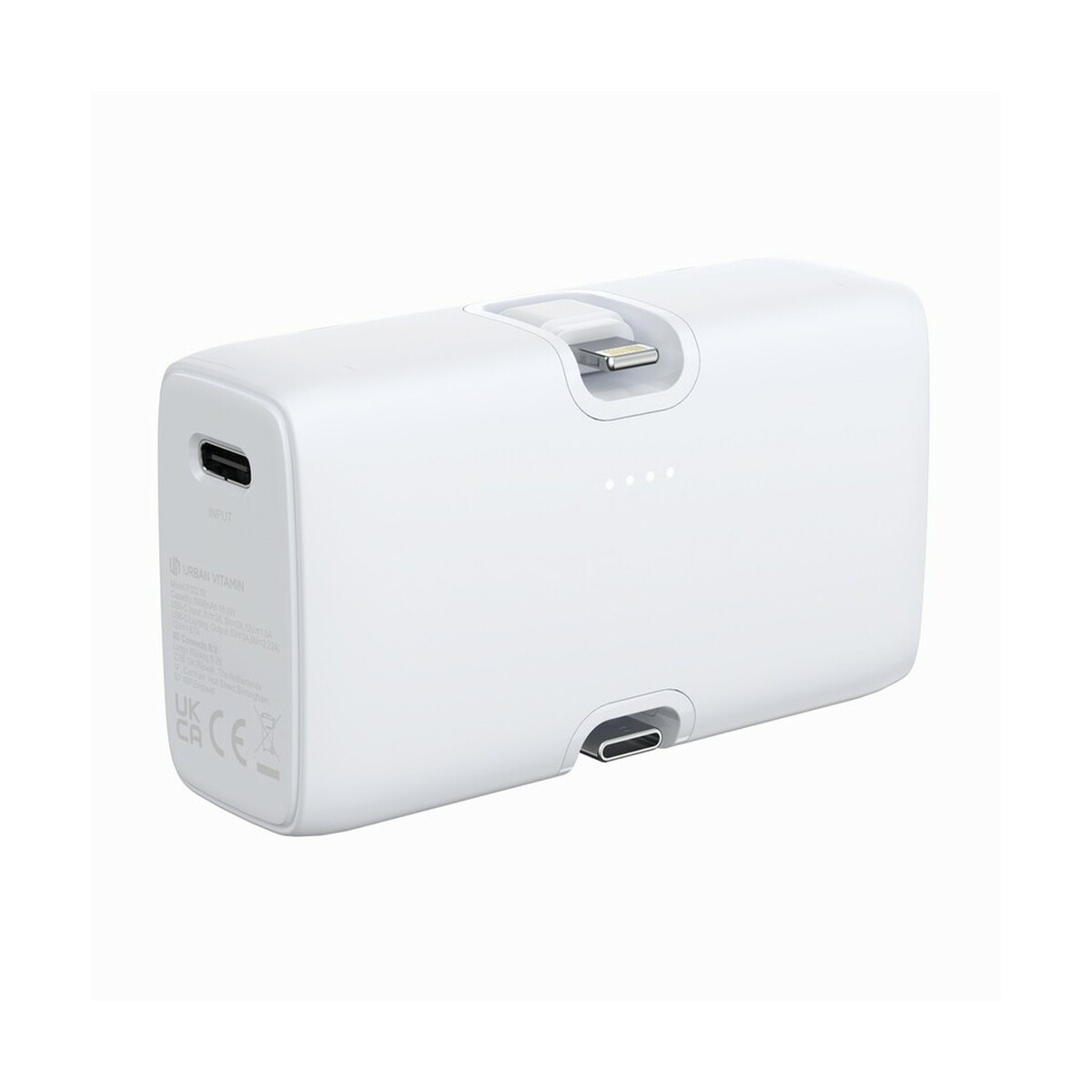 Power bank 5000 mAh Urban Vitamin Los Angeles - biały P322.8503__B_1