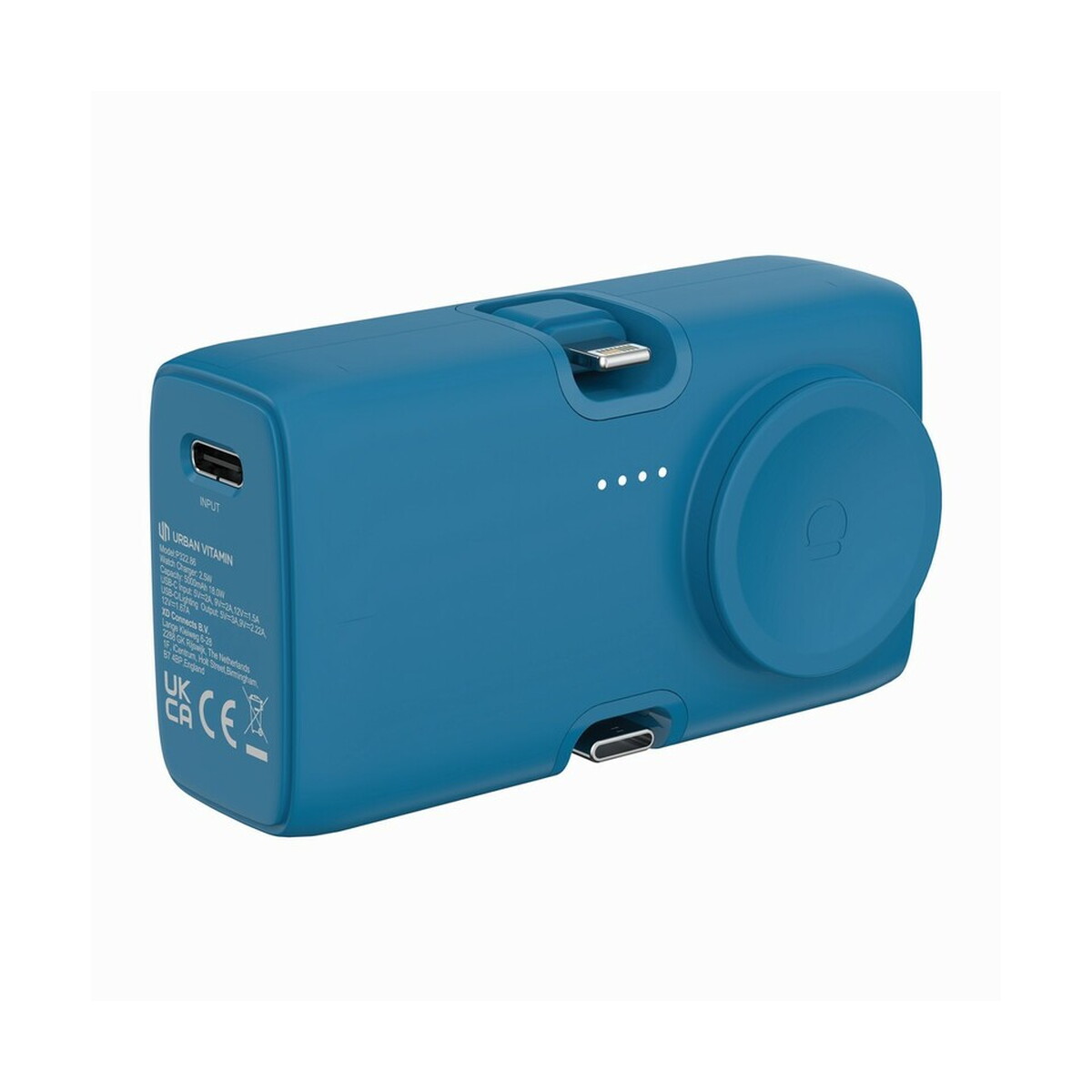 Power bank 5000 mAh Urban Vitamin San Diego - niebieski P322.8605__B_1