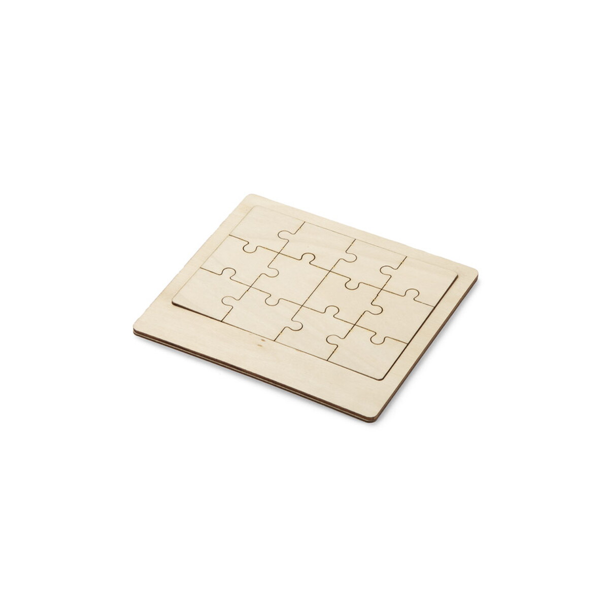 Puzzle drewniane WOODSY - naturalne 15019-17