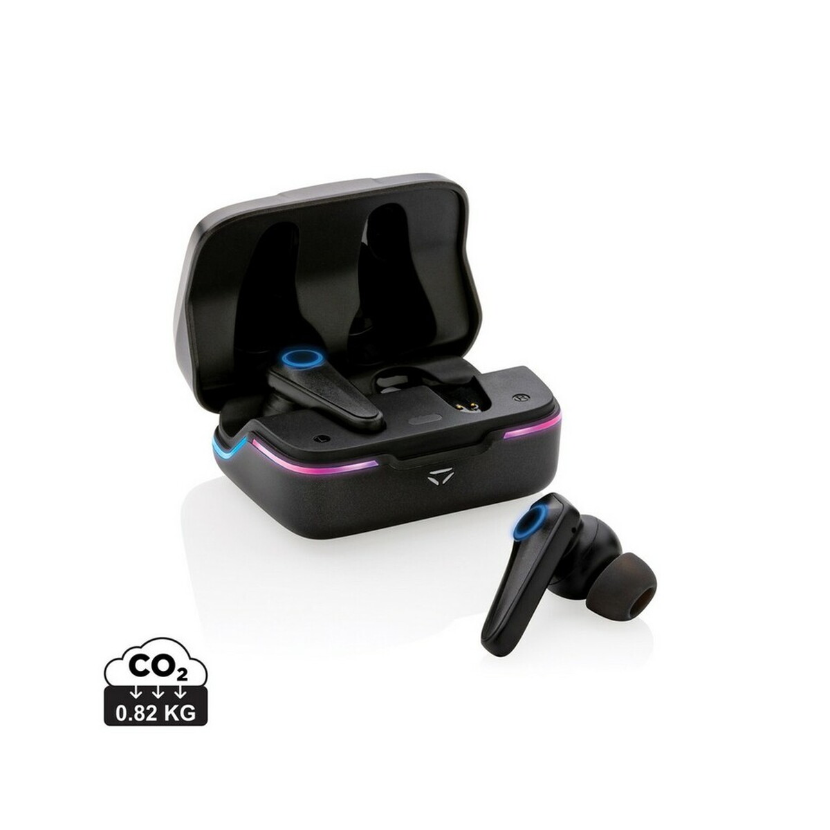Bezprzewodowe słuchawki douszne RGB z ENC Gaming Hero - czarne P329.201_S_0