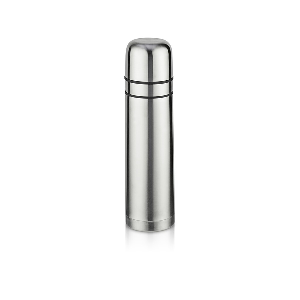 Termos z dwoma kubkami PAVO 750 ml - srebrny 17608