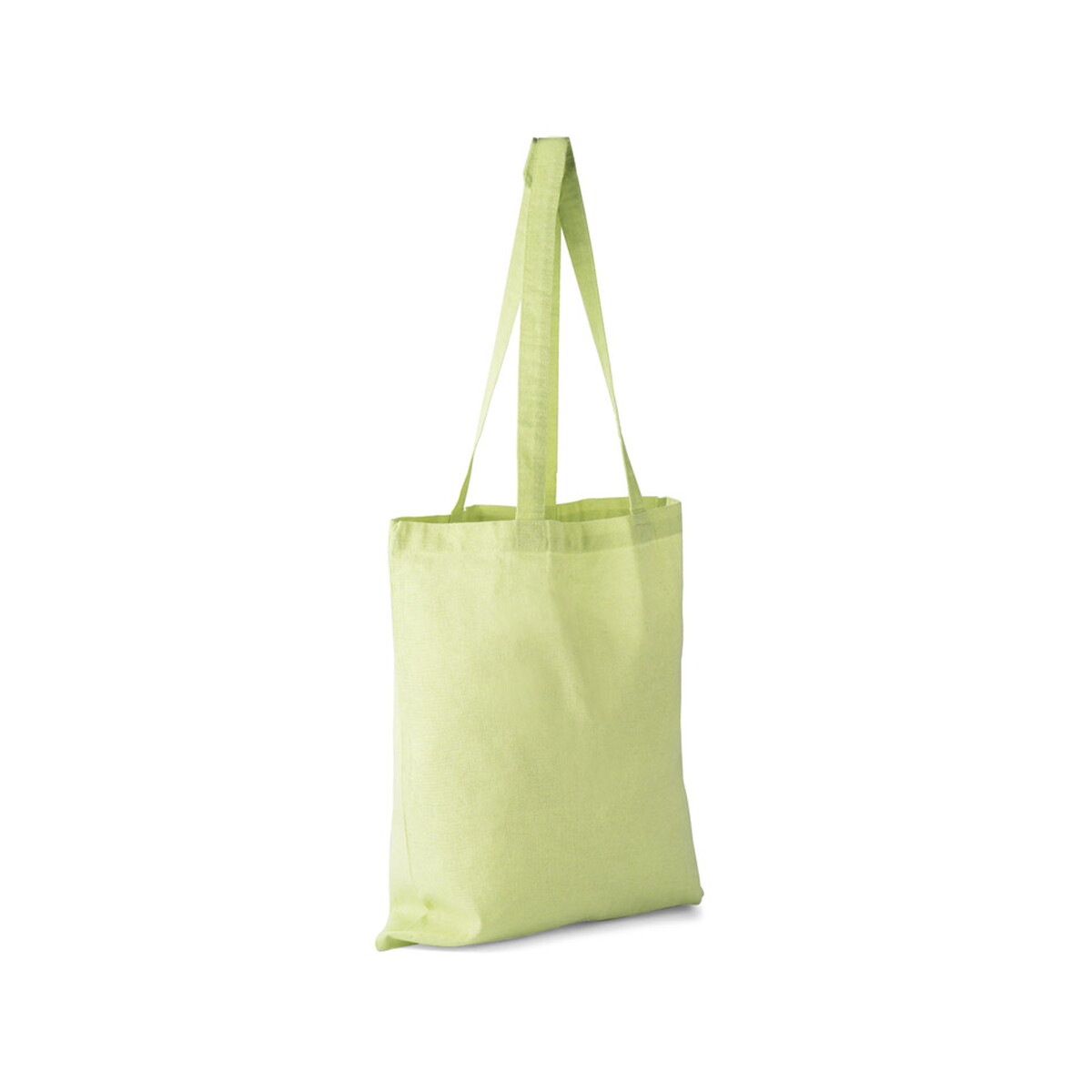 Torba bawełniana MELANGE 140g - zielona jasna 20337-13