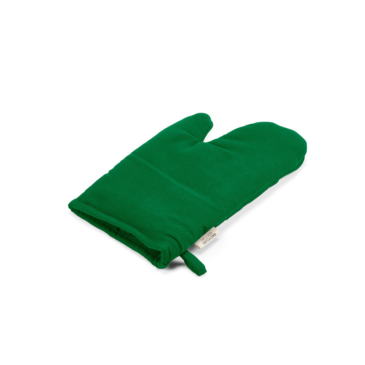 Rekawice kuchenne Titian z recyklowanej bawelny 220 gsm - Zielone AGL001_109