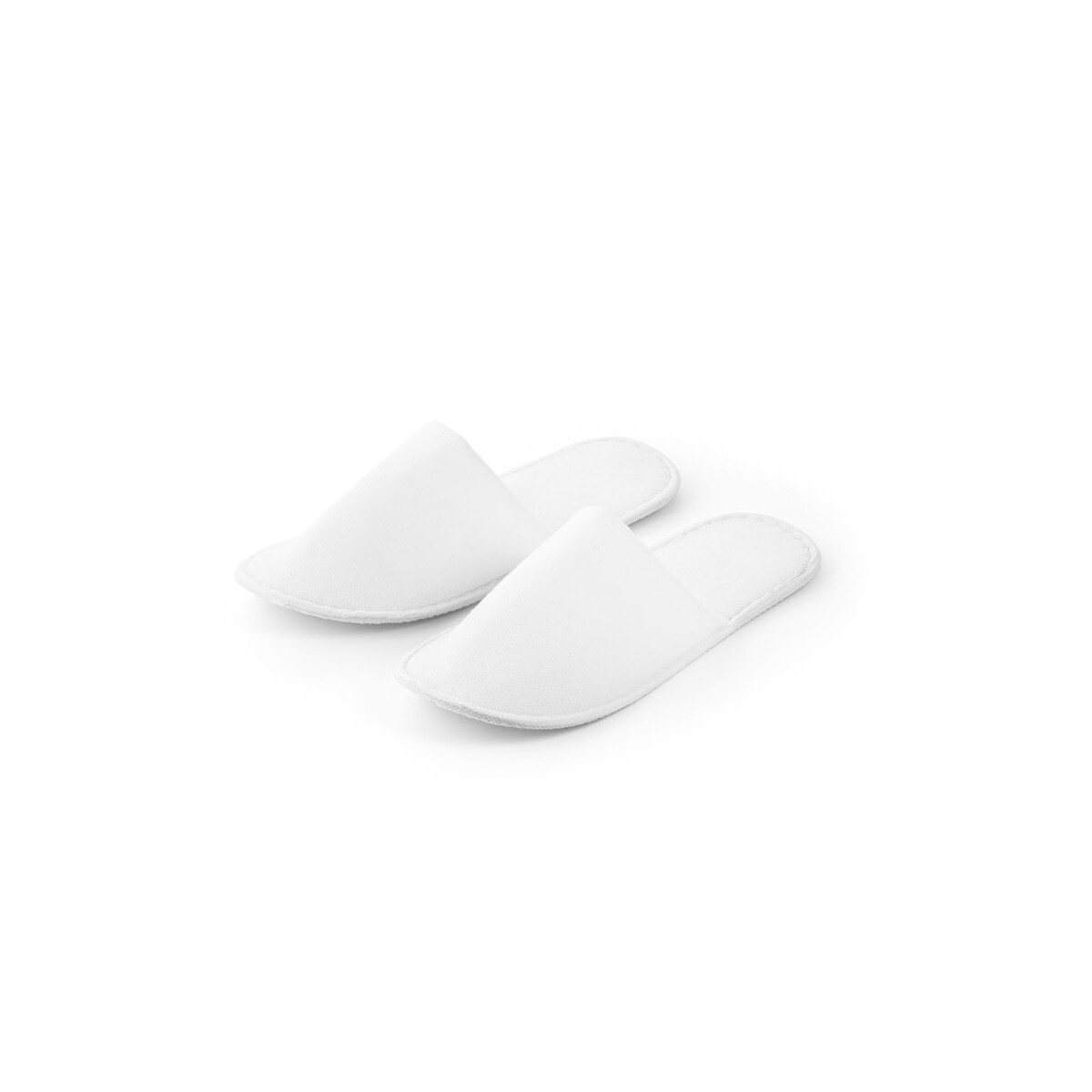 DANES. Kapcie do sypialni unisex z poliestru - Białe 95069_106